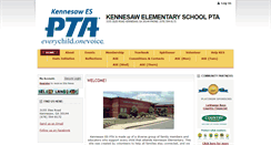 Desktop Screenshot of kennesawelemschool.my-pta.org